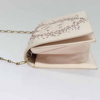 Chanel Camellia Diamante Convertible Clutch Crystal Embellished Satin