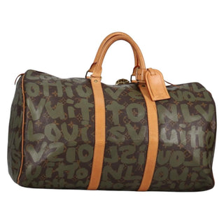 Louis Vuitton Keepall Bag Limited Edition Monogram Graffiti