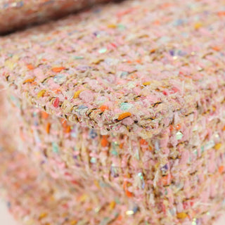 Chanel Vintage CC Chain Top Handle Bag Quilted Tweed