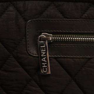 Chanel Coco Cocoon Zipped Tote Quilted Nylon