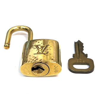 Louis Vuitton Cadenas Bag Charm Gold-plated