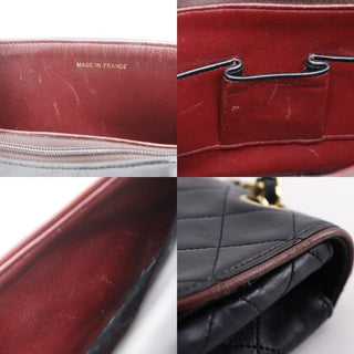 Chanel Vintage Classic Single Flap Bag Stitched Lambskin