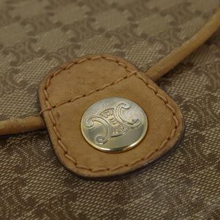 Celine Vintage Macadam Shoulder Bag Macadam Canva  Vinyl