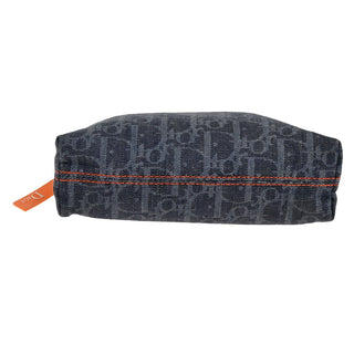 Christian Dior Flight pouch Trotter Pattern Denim