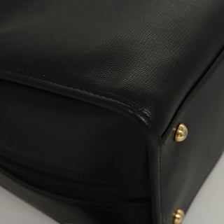 Celine Circle Logo Handbag Leather