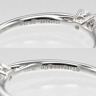 Tiffany & Co. Harmony Solitaire Ring Platinum with RBC Diamond