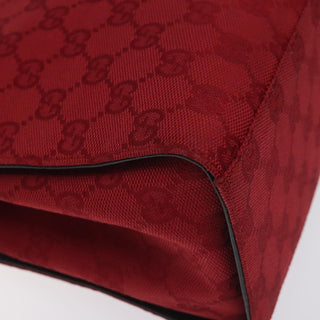 Gucci Vintage Bamboo Handle Tote Canvas