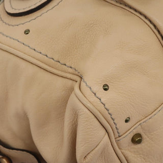 Chloe Paddington Lock Handbag Leather