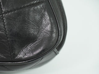 Chanel Vintage Diamond CC Tassel Clutch Quilted Lambskin