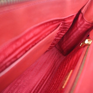 Prada Galleria Double Zip Tote Saffiano Leather