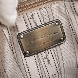 Salvatore Ferragamo Sofia Satchel Leather