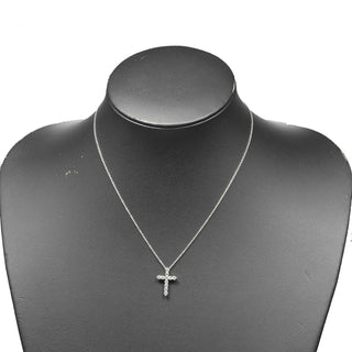 Tiffany & Co. Cross Pendant Platinum and Diamonds