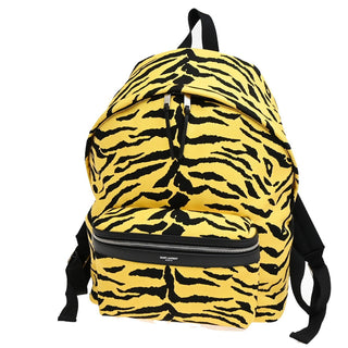 Saint Laurent City Backpack Canvas