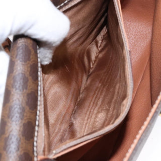 Celine Macadam Shoulder Bag PVC Leather