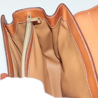 Celine Vintage Convertible Top Handle Bag Macadam Coated Canvas