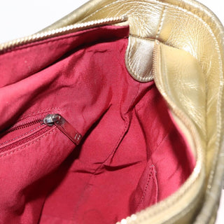 Chanel Gabrielle Hobo Quilted Metallic Aged Calfskin