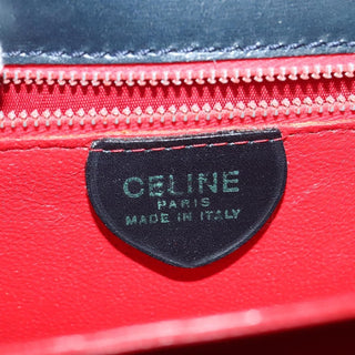 Celine Circle logo Leather