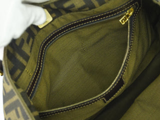 Fendi Vintage Zucca Handbag Zucca