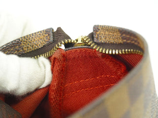 Louis Vuitton Trousse Make Up Bag Damier Canvas