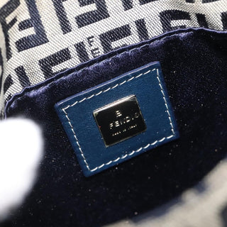 Fendi Vintage Shoulder Bag Zucca Canvas