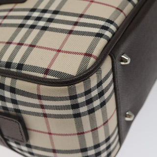Burberry Nova Check Bowling Bag Canvas