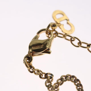 Christian Dior CD Pendant Necklace Metal
