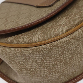 Celine Vintage Macadam Shoulder Bag Canvas