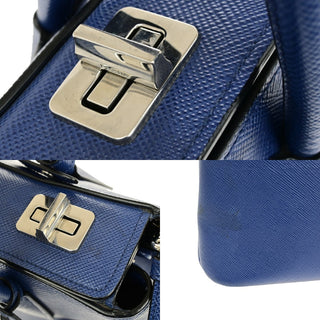 Prada Cuir Double Tote Saffiano Leather