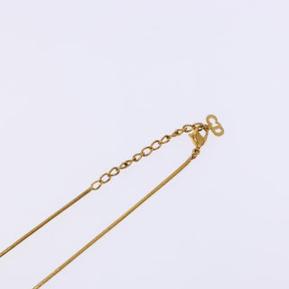 Christian Dior Dior Letters Necklace Metal