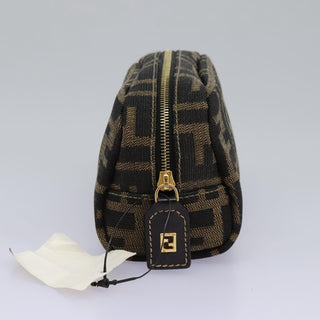 Fendi Vintage Toiletry Pouch Zucca Canvas
