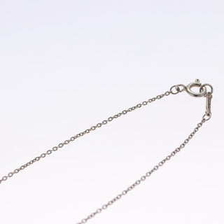 Tiffany & Co. Elsa Peretti Double Loop Pendant Necklace Silver 925