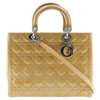 Christian Dior Vintage Lady Dior Bag Cannage Quilt Lambskin