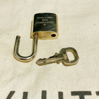 Louis Vuitton Cadenas Bag Charm Metal with Enamel