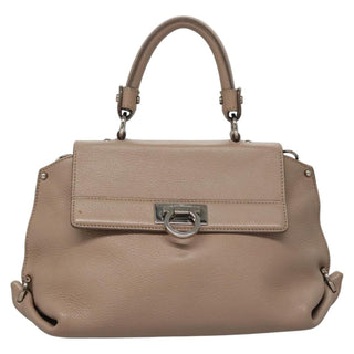 Salvatore Ferragamo Sofia Satchel Leather