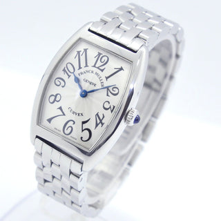 Franck Muller Cintree Curvex Quartz Watch Stainless Steel