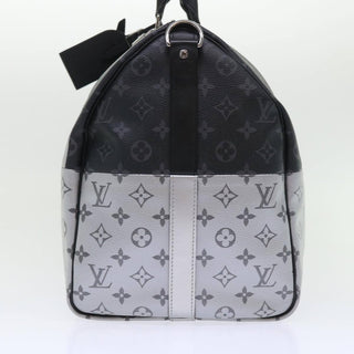 Louis Vuitton Keepall Bandouliere Bag Monogram Eclipse Split Canvas
