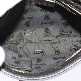 Gucci Zip Top Messenger Bag Guccissima Leather