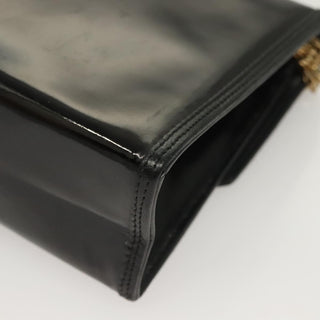 Chanel Vintage Envelope Flap Messenger Bag Patent Leather