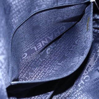 Chanel Vintage Bowler Bag Printed Canvas