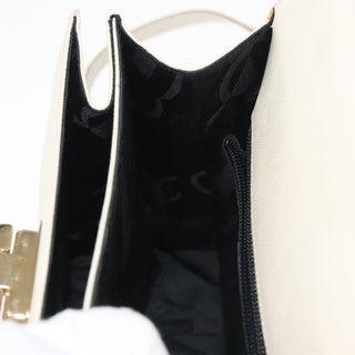 Salvatore Ferragamo Gancini Convertible Top Handle Bag Leather