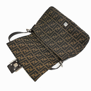 Fendi Mamma Baguette Zucca canvas