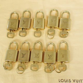 Louis Vuitton Cadenas Bag Charm Gold-plated