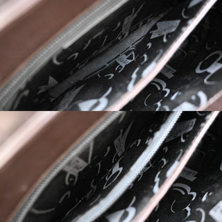 Salvatore Ferragamo Gancini Convertible Top Handle Bag Leather