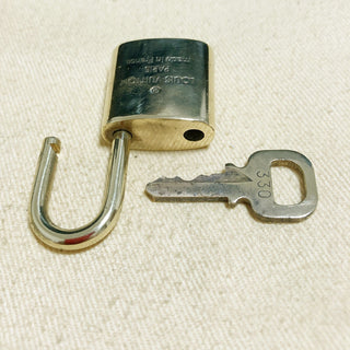 Louis Vuitton Cadenas Bag Charm Gold-plated