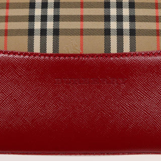 Burberry Nova Check Tote canvas check pattern