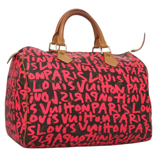 Louis Vuitton Speedy Handbag Limited Edition Monogram Graffiti