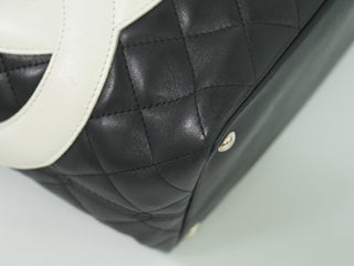 Chanel Cambon Tote Quilted Leather