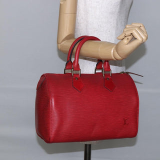 Louis Vuitton Speedy Handbag Epi Leather