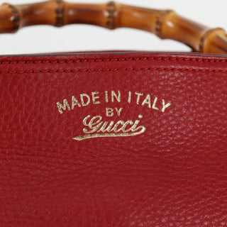 Gucci Bamboo Shopper Tote Leather