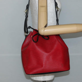 Louis Vuitton Bicolor Petit Noe Handbag Epi Leather